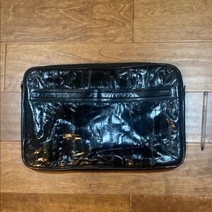 Black Eel Skin Bag